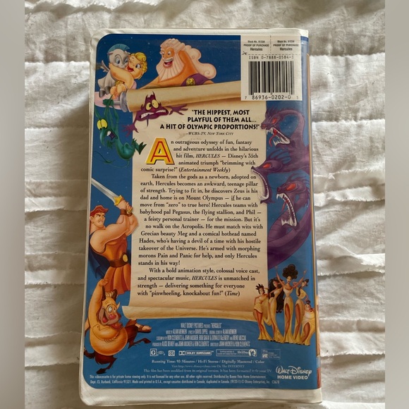 VHS MOVIES BUNDLE OF 4 Small Soldiers, Wizard of Oz, Snow White & Hercules - Picture 9 of 15